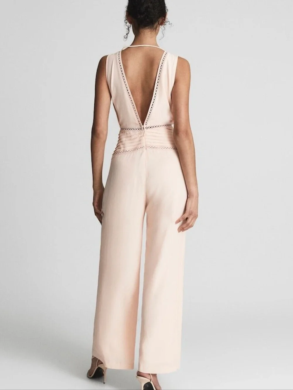 NWT REISS | $345 Maeve Wide Leg Resort Jumpsuit